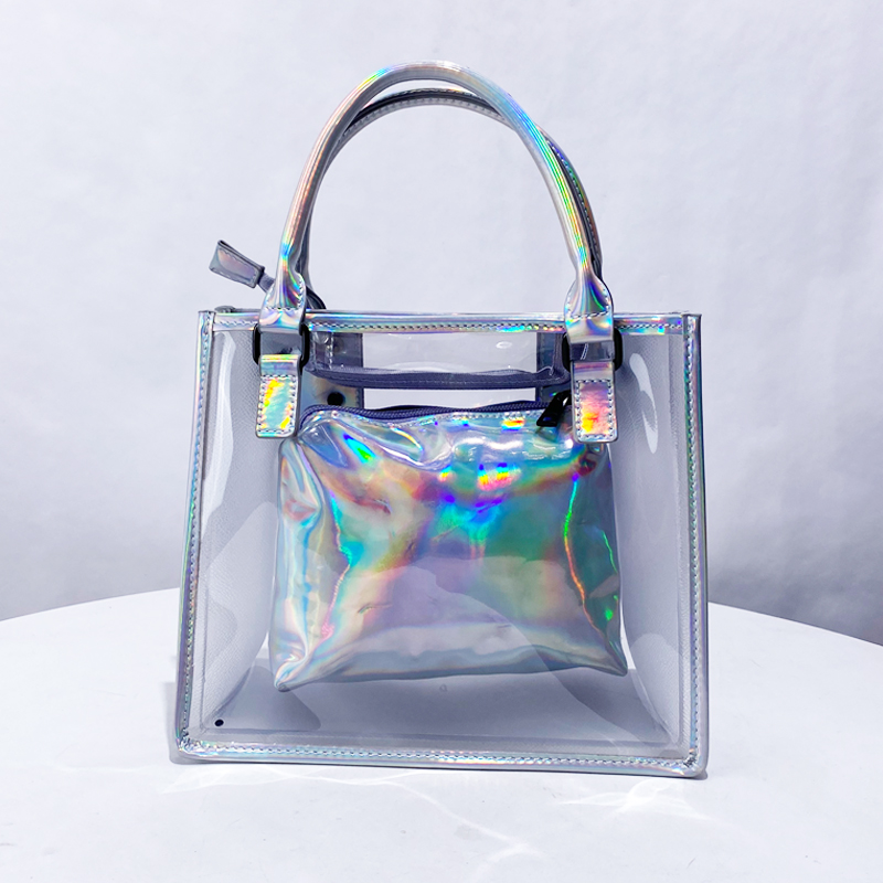 Women Bags On Sale - Transparent Jelly Composite Bags For Women