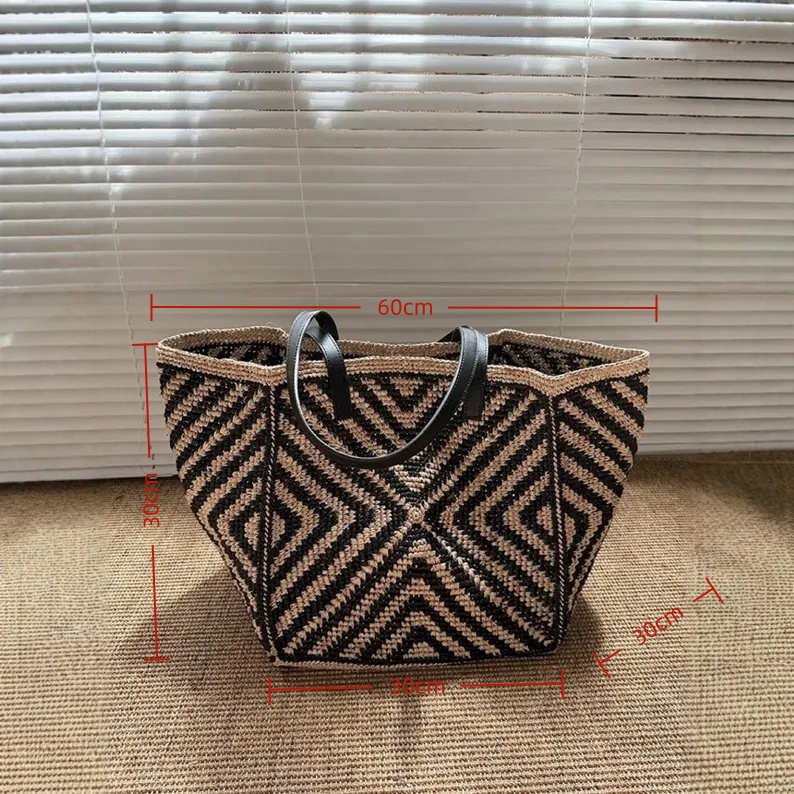 Oversized large Raffia straw t - Women'S Raffia Bags review and price
