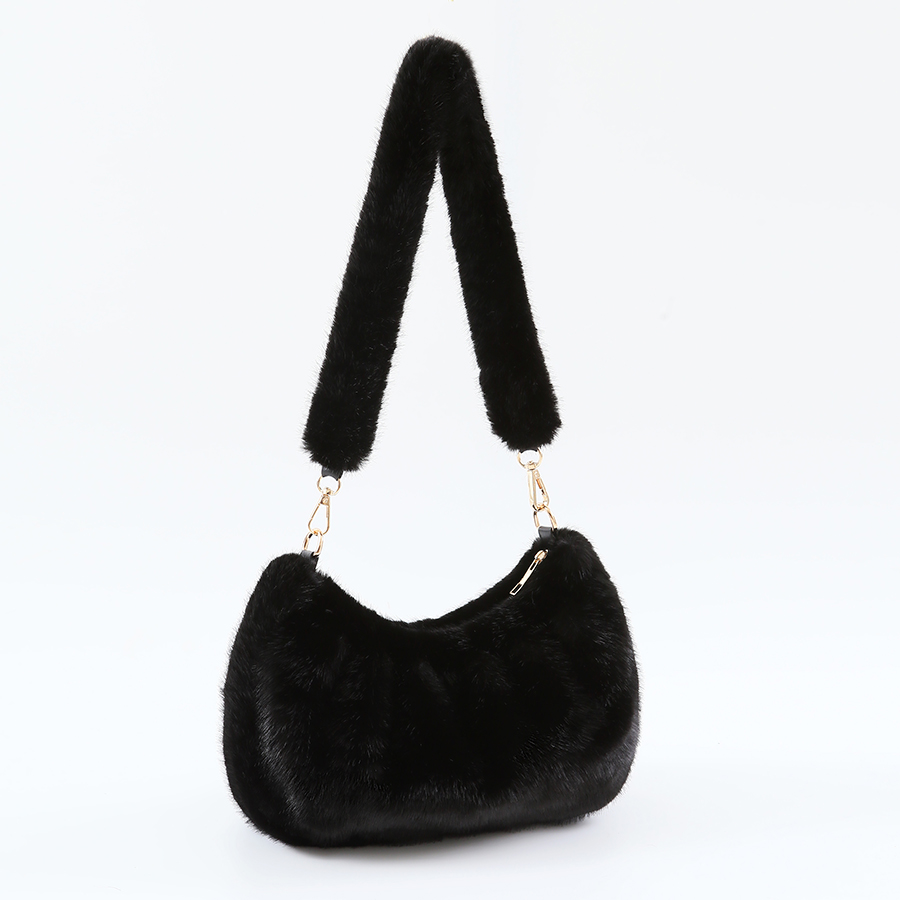Neo Mint Luxury Faux Mink Fur  - Women Bags Ru review and price