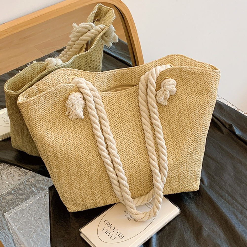 New Summer Beach Tote Bag Larg - Women'S Raffia Bags review and price