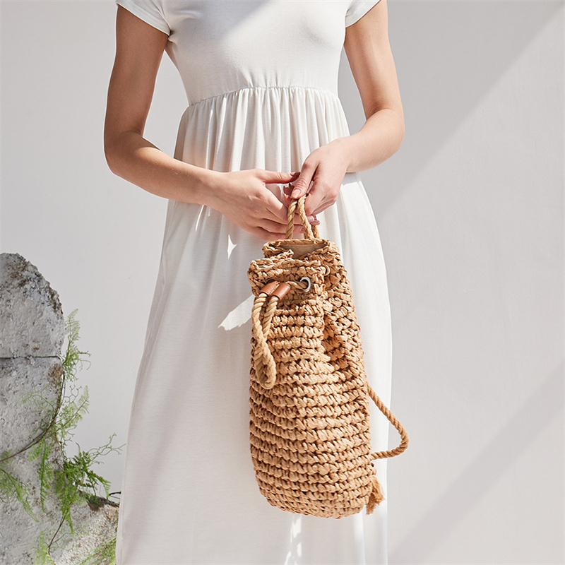 2023 Summer Casual Straw Backp - Women'S Raffia Bags review and price