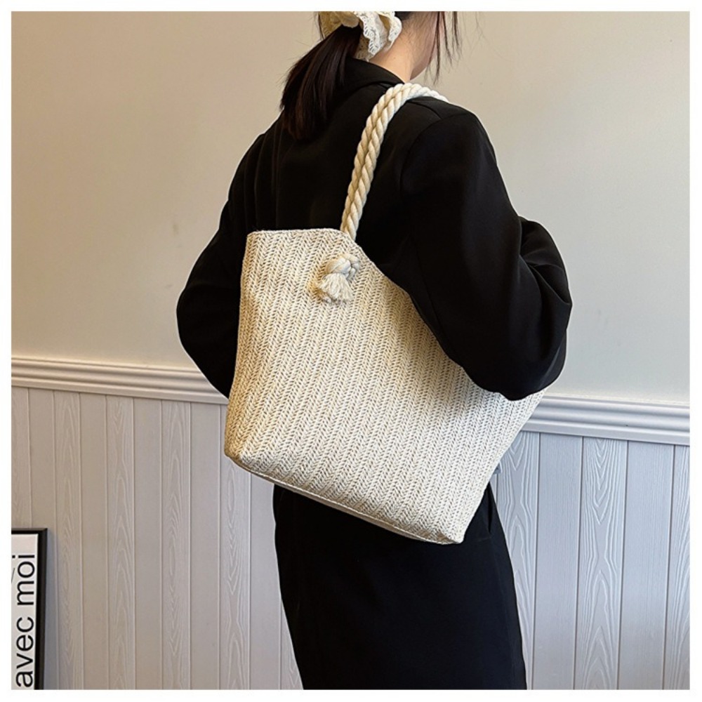 New Summer Beach Tote Bag Larg - Women'S Raffia Bags review and price
