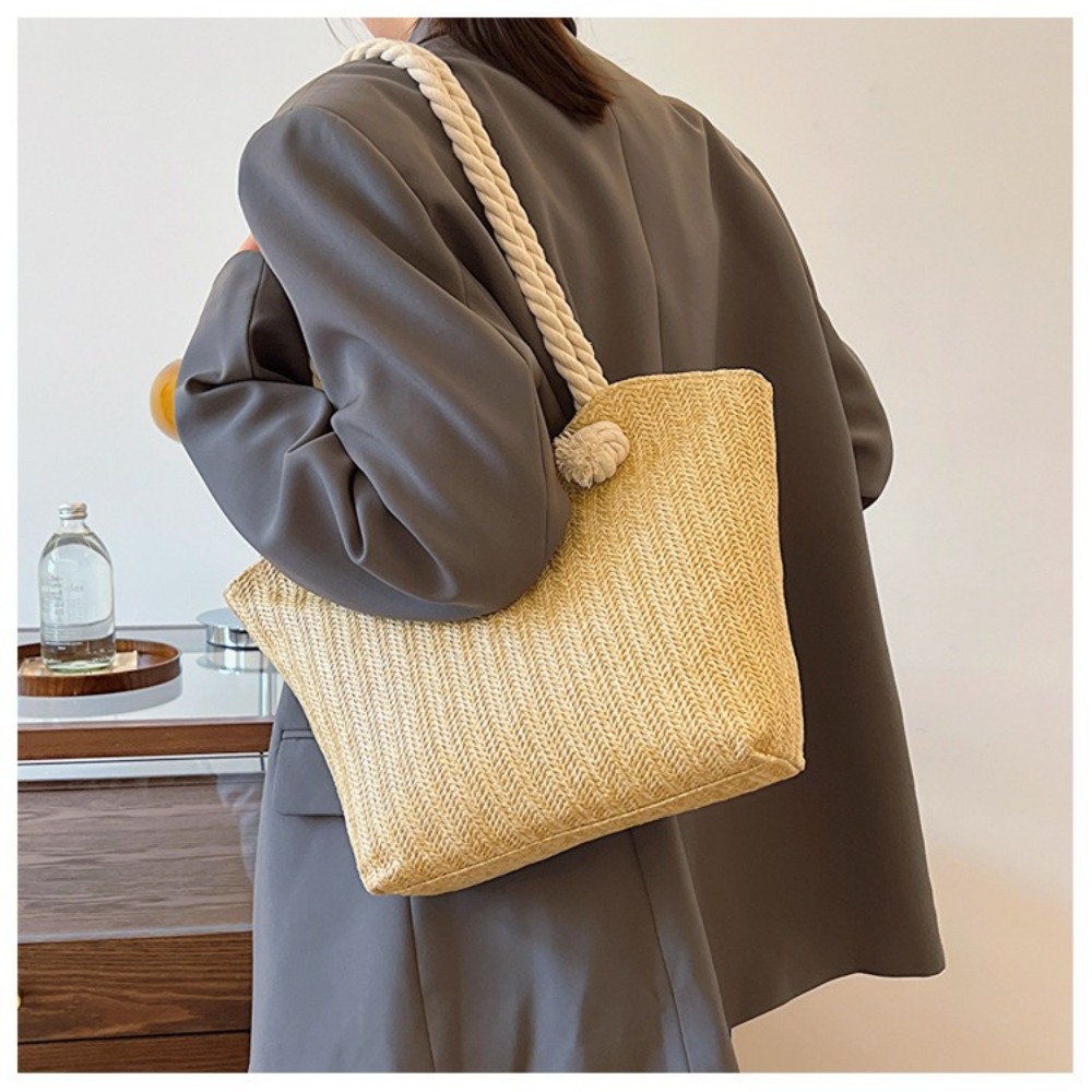 New Summer Beach Tote Bag Larg - Women'S Raffia Bags review and price
