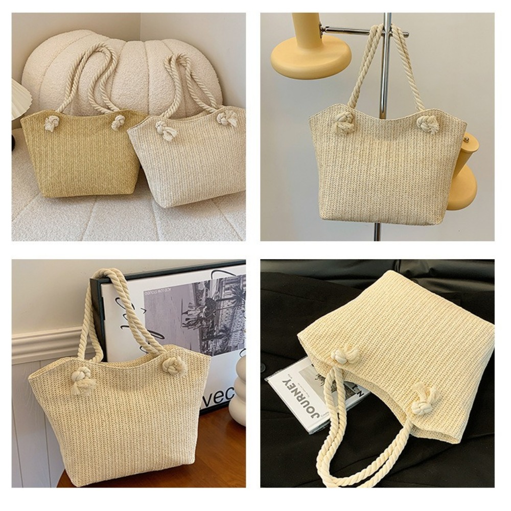 New Summer Beach Tote Bag Larg - Women'S Raffia Bags review and price