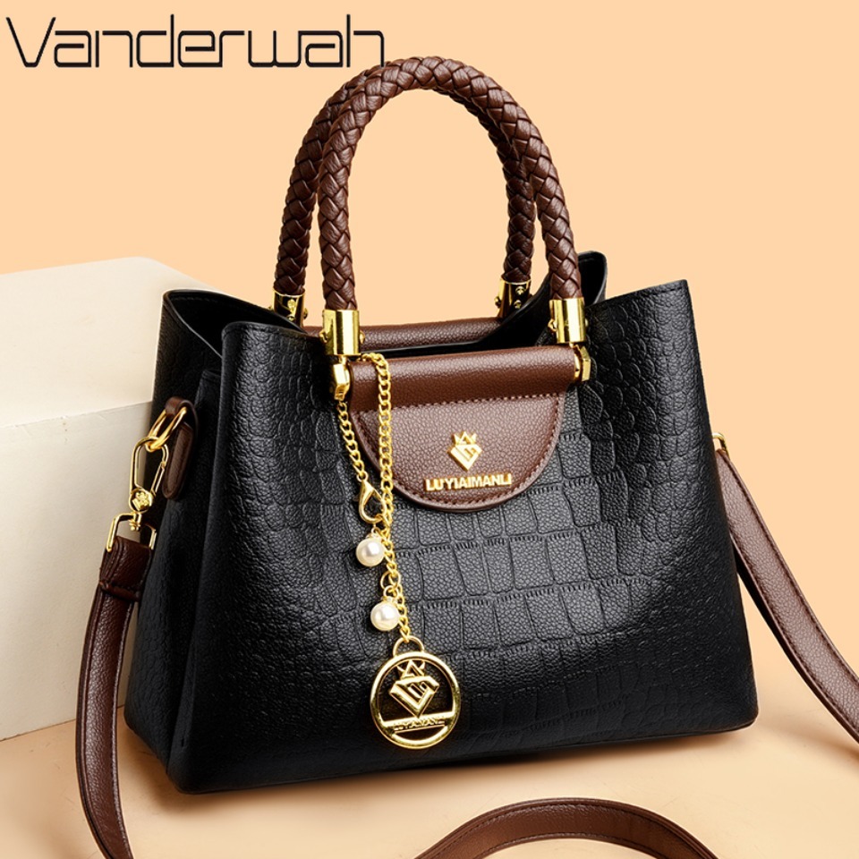 Woven Handle Genuine Brand Hig - Women Bags On Sale review and price