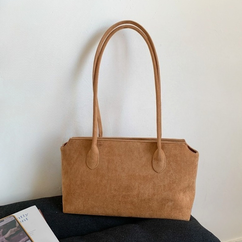 Vintage-Inspired Brown Suede A - Women Hand Bags For Office review and price